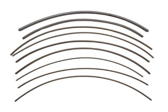 Blauw-gouden lint Verwarmingsdraad Rubber Geïsoleerde weerstand legeringen