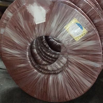 Ni Cr Cr20ni80 weerstandsdraad Goud/blauw verwarmingslegeringsstrook 0,5-2,5 mm x 5-48 mm