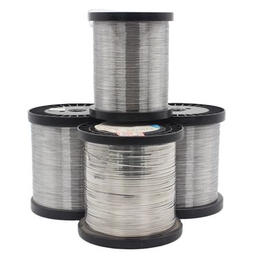 Elektrothermisch zwart gegalveerd zacht helder wit Fe-Cr-Al draad vlak draad